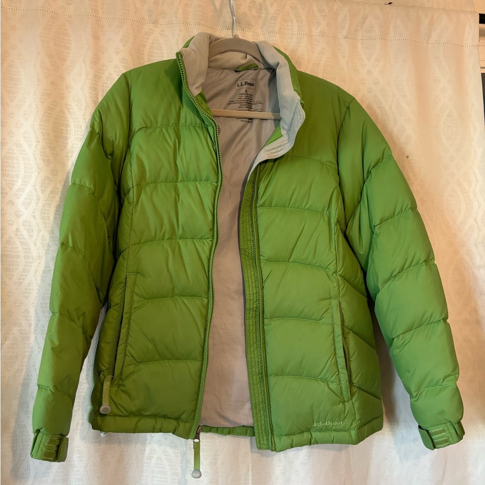 LL Bean women’s goose down jacket